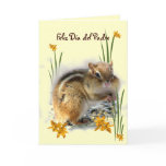 Chipmunk's Día del Padre Card