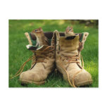 Chipmunks in Boots Postcard