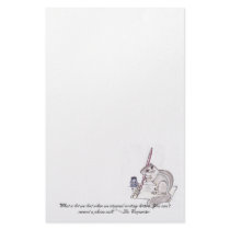 Chipmunk's Letter Stationery by HerOdyssey Chipmunk's Letter Stationery