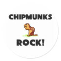 Chipmunks Rock stickers by AnimalShirts Chipmunks Rock stickers