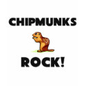 Chipmunks Rock t-shirts by AnimalShirts Chipmunks Rock t-shirts
