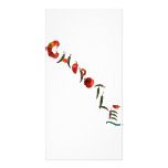 Chipotle Chili Peppers Custom Photo Card