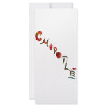 Chipotle Chili Peppers rack cards