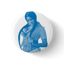 Chipotle Girl Button