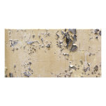 Chipped Painted Metal Textured photo cards