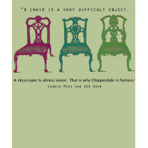 Chippendale Chairs t-shirts