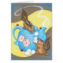 Chipper Tea / Birthday Greeting Card