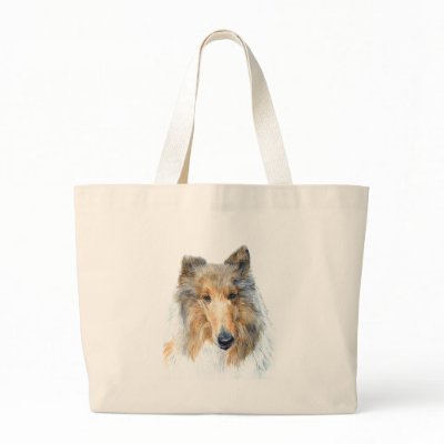 Chipper the Collie Bag by mozache