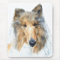 Chipper the Collie Mousepad