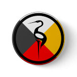 Chippewa Dodem Ajijaak Buttons