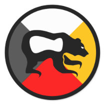 Chippewa Dodem Makwa stickers
