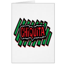 Chiquita Tarjeton