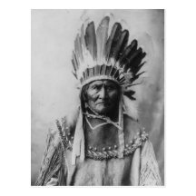 Chiricahua Apache Geronimo Goyathlay Goyahkla Postcards