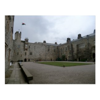 Chirk Castle Inner Courtyard Postcard