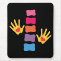 Chiro Hands & Spine Mousepad by chiropracticbydesign Chiro Hands & Spine Mousepad