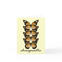 Chiropractic Butterflies cards
