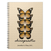Chiropractic Butterflies Notebook