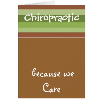 Chiropractic - card by seashell2