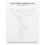Chiropractic Emblem Letterhead