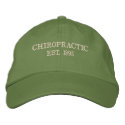 Chiropractic Embroidered Hat