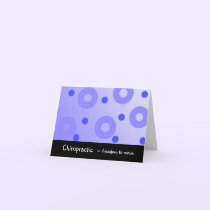 Chiropractic Equals Freedom to Move cards
