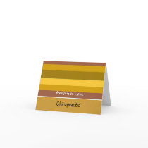 Chiropractic, freedom to move cards