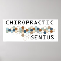 Chiropractic Genius Posters