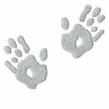 Chiropractic Hand Prints Logo Embroidered Polo