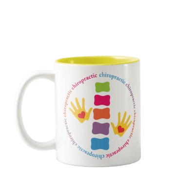 Chiropractic Hands and Spine Mug by chiropracticbydesign
