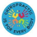 Chiropractic Is For Every Body Stickers sticker