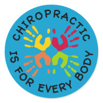 Chiropractic Is For Every Body Stickers by chiropracticbydesign Chiropractic Is For Every Body Stickers