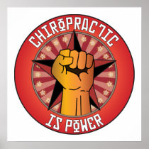 Chiropractic Is Power Print
