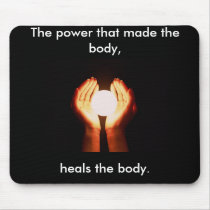 Chiropractic Mousepad "The Power" mousepads