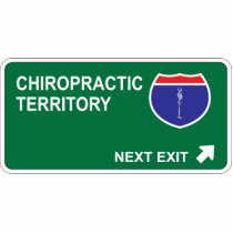 Chiropractic Next Exit photo sculptures