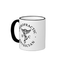 Chiropractic Physician Logo Mug by chiropracticbydesign Chiropractic Physician Logo Mug