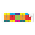 Chiropractic Pop Art bumper stickers by sciencewillprevail Chiropractic Pop Art bumper stickers