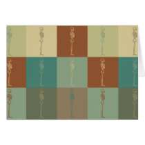 Chiropractic Pop Art Greeting Card