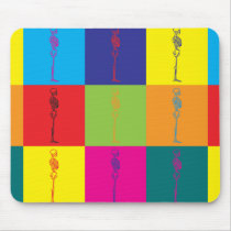 Chiropractic Pop Art mousepads