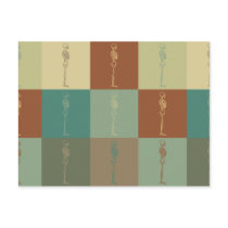 Chiropractic Pop Art postcards