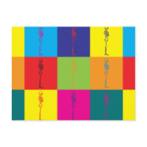 Chiropractic Pop Art postcards