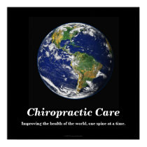 Chiropractic Poster: Improving the World's Health posters by Chiropractic_4Health Chiropractic Poster: Improving the World's Health posters