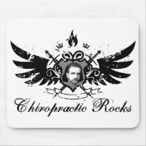 Chiropractic Rocks Mousepad by chiropracticbydesign Chiropractic Rocks Mousepad