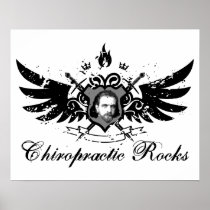 Chiropractic Rocks Poster