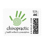Chiropractic Rx (Green) Postage stamps
