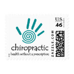 Chiropractic Rx (Teal) Postage postage