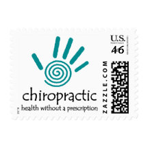 Chiropractic Rx (Teal) Postage