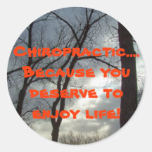 chiropractic sticker