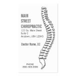 Chiropractor / Appointment Card Business Card Template