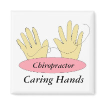 Chiropractor -  Caring Hands magnets