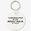 Chiropractor Deadly Ninja by Night keychains by poorrichards Chiropractor Deadly Ninja by Night keychains